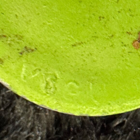 Green Metal Floral Frog Round Pin Holder For Ikebana & Floral Arrangements Set 2 - Picture 5 of 6